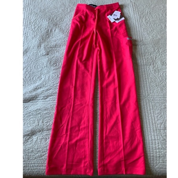 Red Grey's Anatomy Scrub Bottoms - Picture 1 of 2